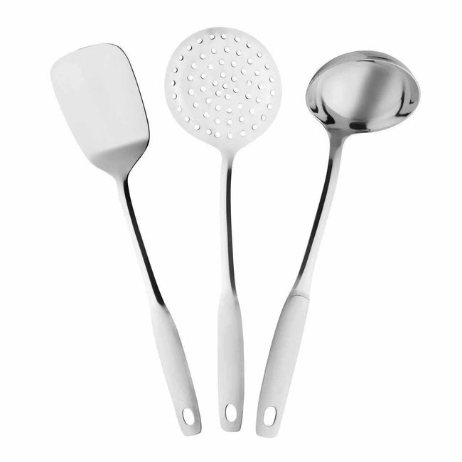 Stainless Steel Kitchen Tools (Set of 3) Hover Image