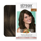 Streax Burgundy Hair Color 3.16 with Argan & Walnut Oil 100% Grey Coverage
