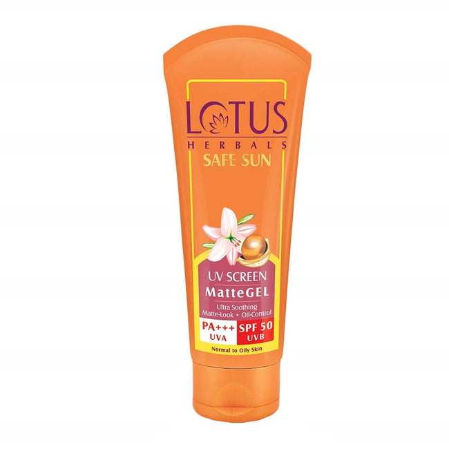 Lotus Herbals Safe Sun Invisible Matte Gel Sunscreen SPF 50 PA+++ Hover Image