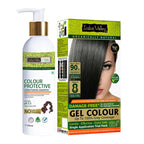 Indus Valley Natural Gel Hair Color Black 220ml Ammonia PPD Free