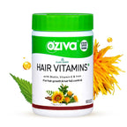 OZiva Hair Vitamins (With Biotin, Iron & Vitamin E)