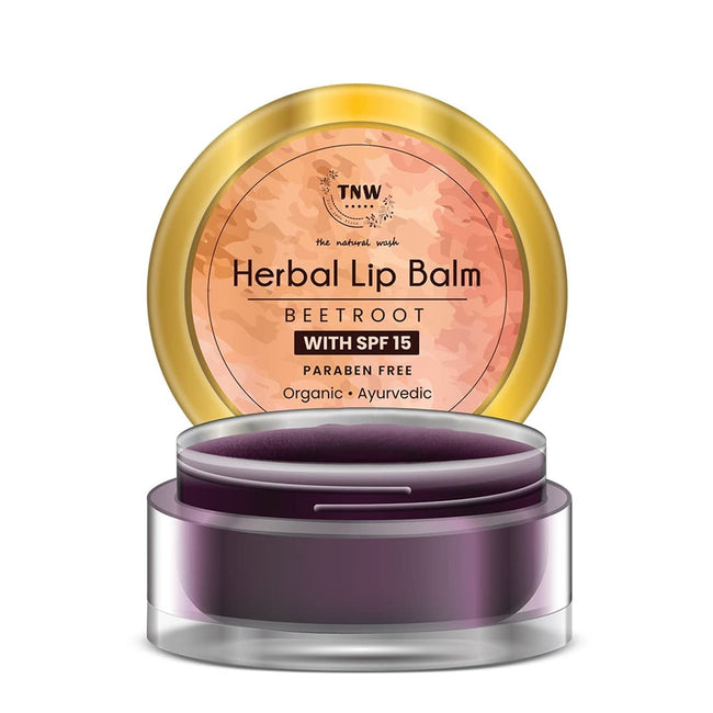 The Natural Wash Beetroot Herbal Lip Balm Hover Image