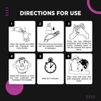 VCare Black Hair Color Shampoo 180ml Ammonia-Free for Men & Women