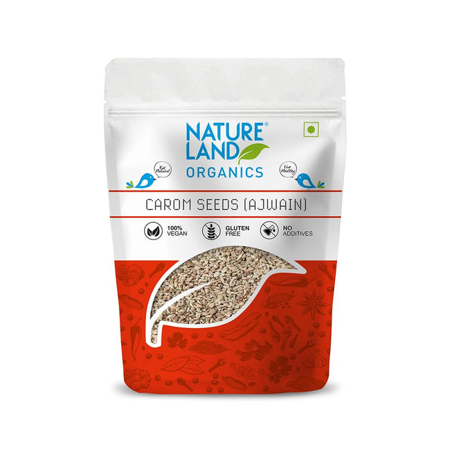 Nature Land Organics Carom Seeds (Ajwain) Hover Image