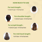 Indus Valley Natural Gel Hair Color Dark Brown 65ml Ammonia & PPD Free