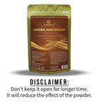 Organic Ammonia-Free Hair Color, Brown, 100g - 100% Grey Coverage