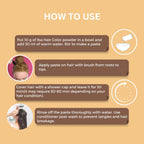 Iba Dark Brown Henna Hair Color 70g Ammonia-Free Herbal Powder