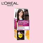 L'Oreal Casting Crème Gloss Hair Color 300 Darkest Brown 45g