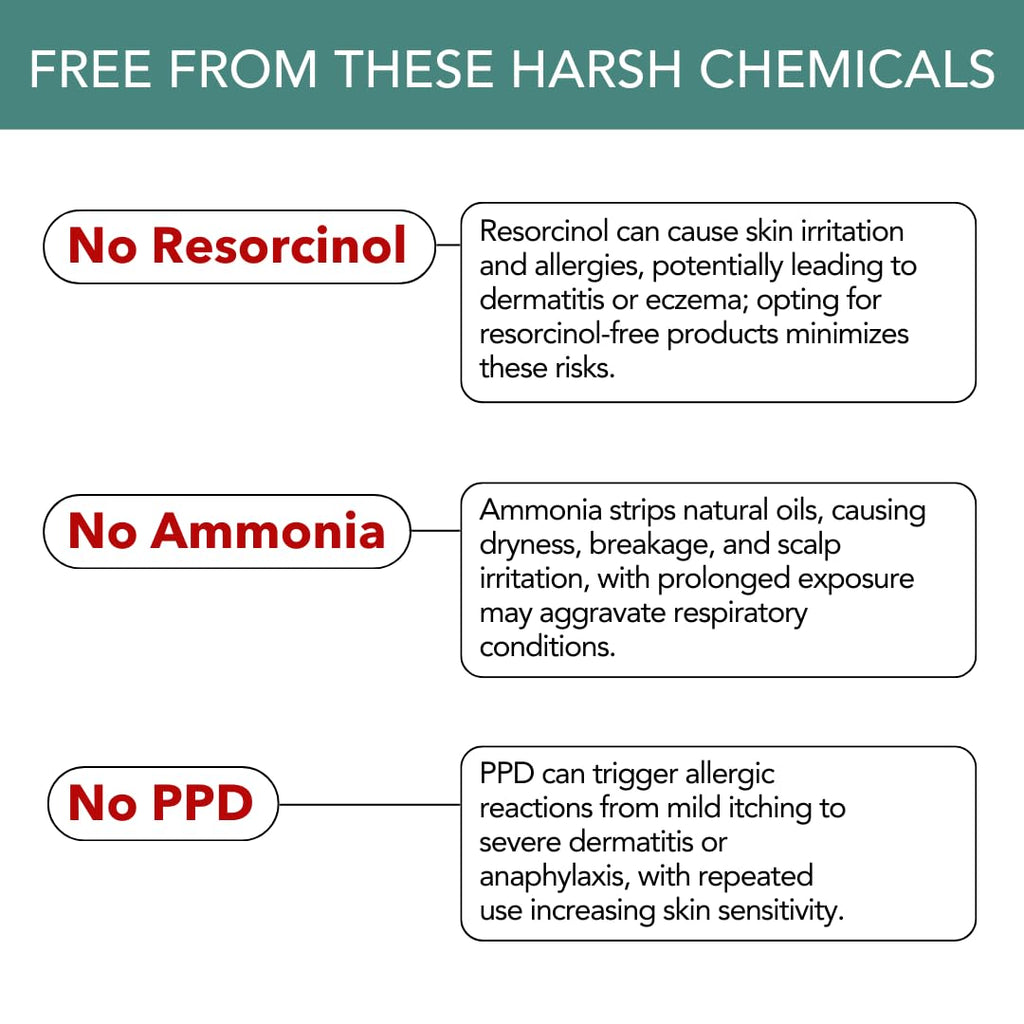 Paradyes Dark Brown Permanent Hair Color, Grey Coverage, No PPD or Ammonia