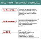 Paradyes Dark Brown Permanent Hair Color, Grey Coverage, No PPD or Ammonia