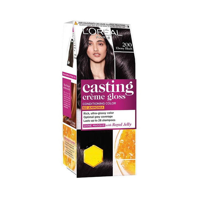 L'Oreal Casting Crème Gloss Hair Color 300 Darkest Brown 45g Hover Image