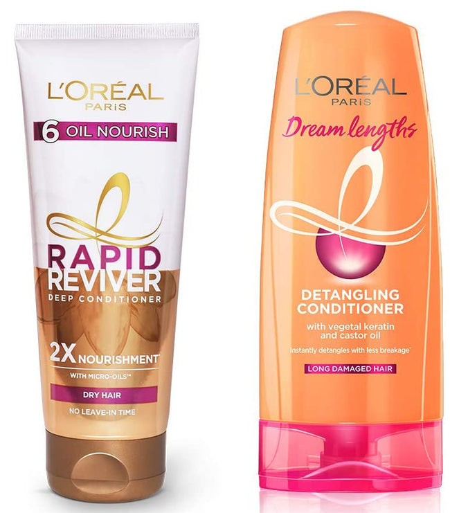 L'Oreal Paris Rapid Reviver Total Repair Conditioner 180ml Main Image