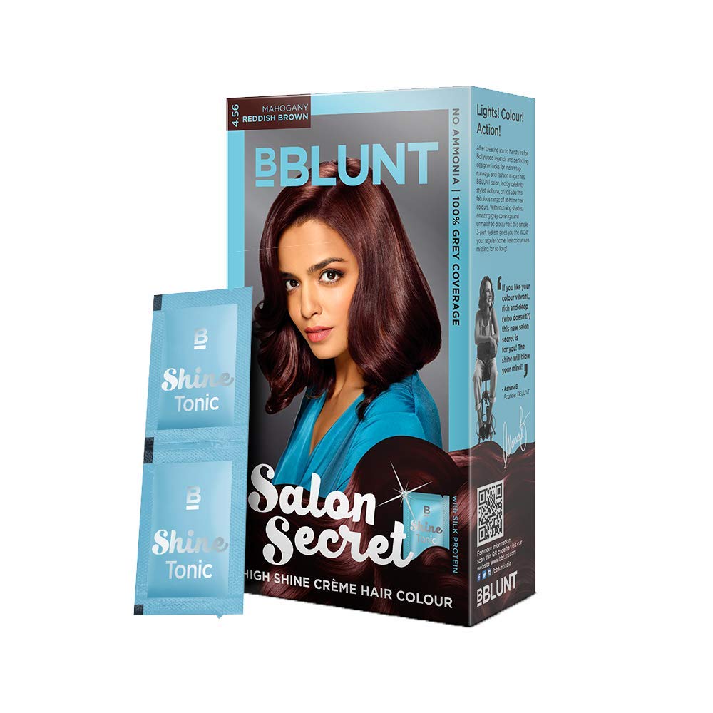 BBLUNT High Shine Hair Color Cream 100g Coffee Natural Brown 4.31