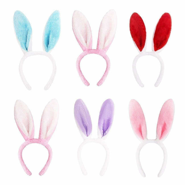 Genie Return Gift for Birthday Party Cute Rabbit/Bunny Ear Hairband for Kids Hover Image