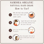 Organic Ammonia-Free Hair Color, Brown, 100g - 100% Grey Coverage