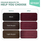 Streax Burgundy Hair Color 3.16 with Argan & Walnut Oil 100% Grey Coverage