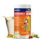 Gritzo SuperMilk Height+ (7-12y Girls), 10g Protein (Creamy Vanilla)