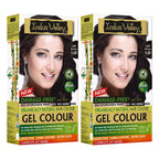 Indus Valley Natural Gel Hair Color Black 220ml Ammonia PPD Free