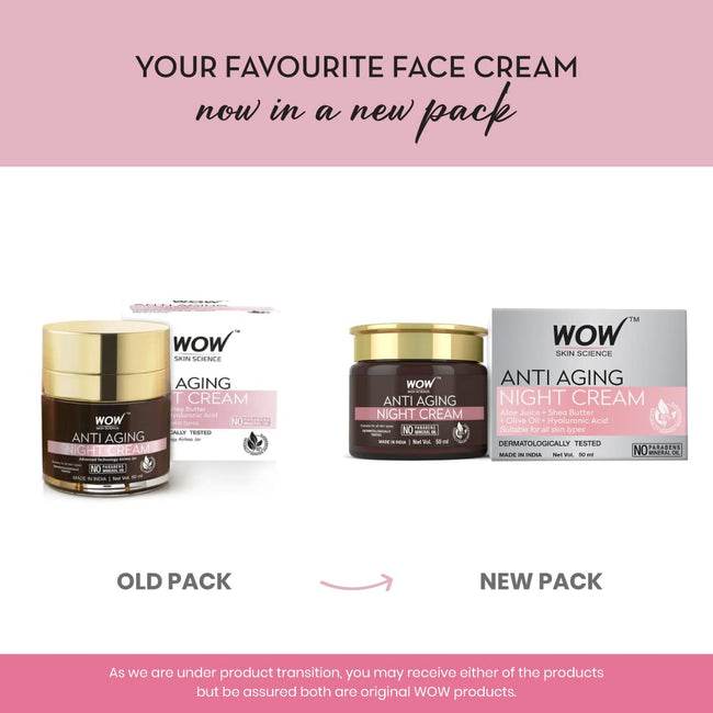 Wow Skin Science Anti Aging Night Cream Main Image