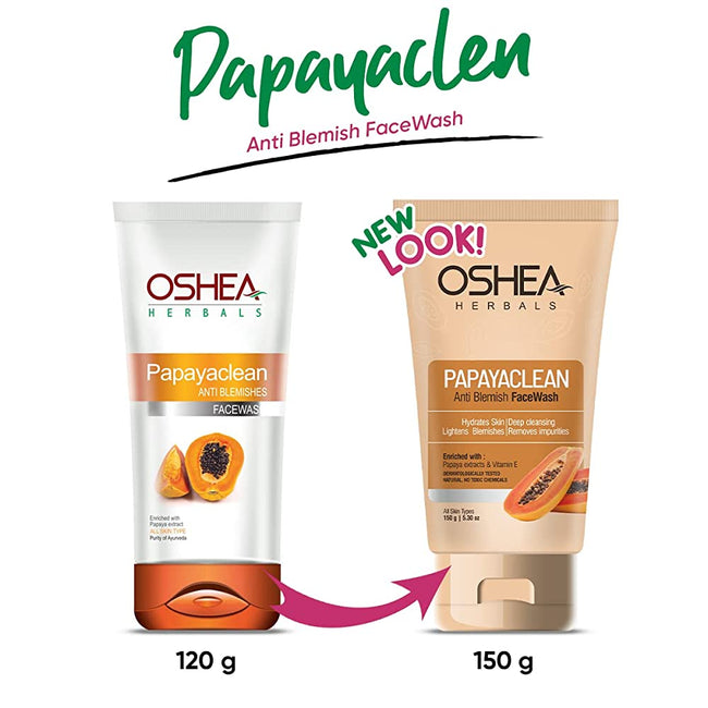 Oshea Herbals Papayaclean Anti Blemish Face Wash Main Image
