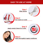 Revlon Top Speed Hair Color, 180g - Deep Mahogany Brown 50 (Pack of 1)