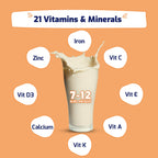 Gritzo SuperMilk Height+ (7-12y Girls), 10g Protein (Creamy Vanilla)