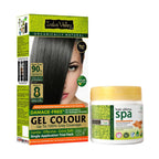 Indus Valley Natural Gel Hair Color Black 220ml Ammonia PPD Free