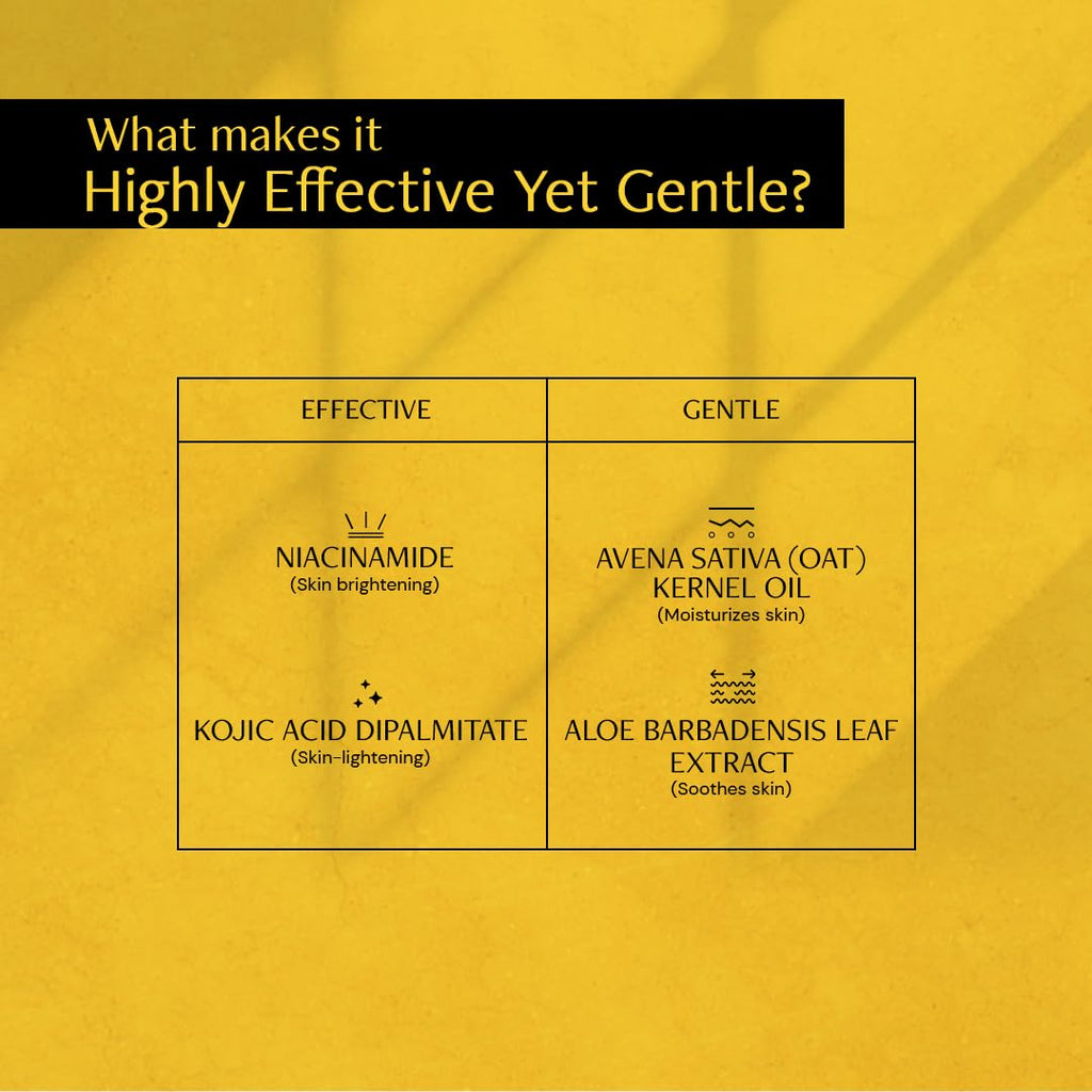 Deconstruct Niacinamide Brightening Face Moisturizer 5% Niacinamide + 1% Kojic Acid + 5% Vitamin C
