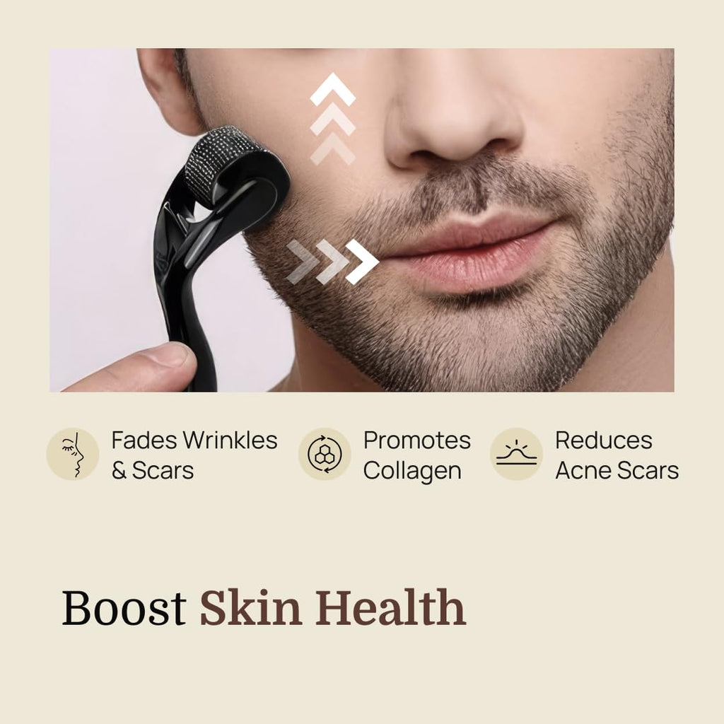 ForMen Derma Roller for Hair Growth For Scalp, Beard