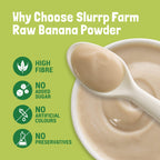 Slurrp Farm Raw Banana Powder Cereal from Kerala For Little Ones