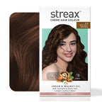 Streax Burgundy Hair Color 3.16 with Argan & Walnut Oil 100% Grey Coverage