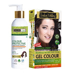 Indus Valley Natural Gel Hair Color Black 220ml Ammonia PPD Free