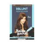 BBLUNT Shine Creme Hair Color Honey Brown 5.32 with Shine Tonic 108g