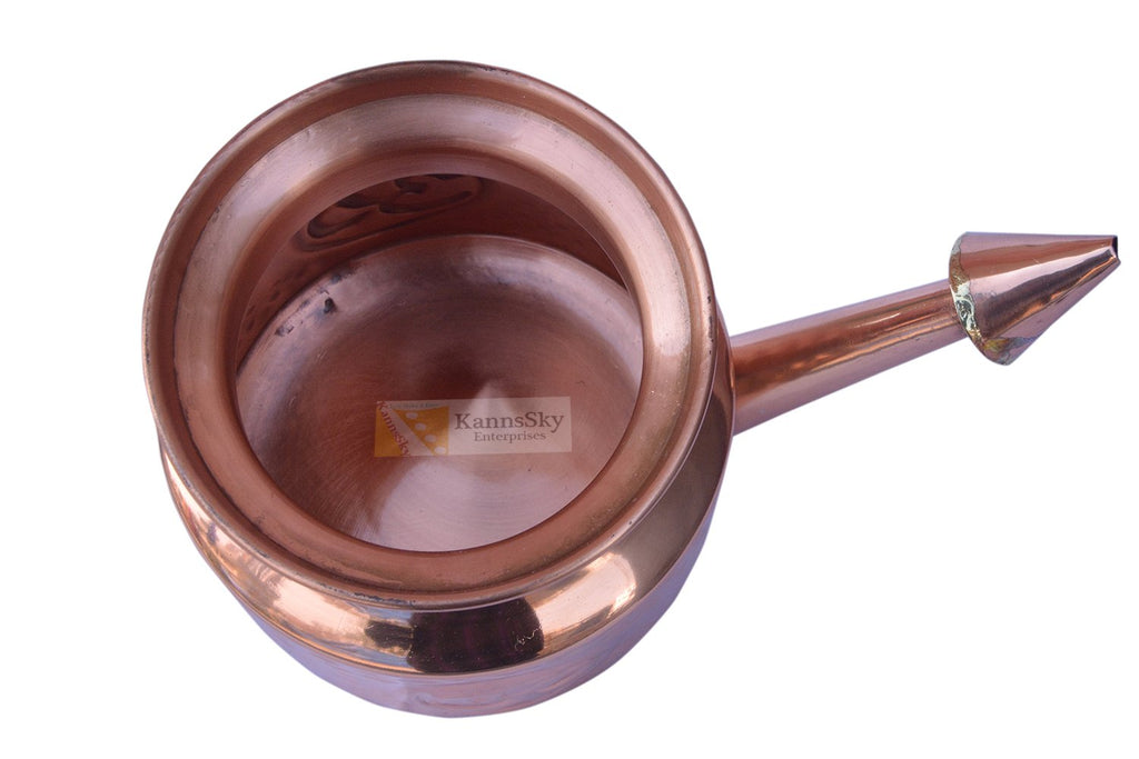 Kannssky Copper Jala Neti Pot for Nasal Wash