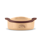 Milton New Marvel 1000 Inner Steel Casserole For Roti/Chapati - Brown Color
