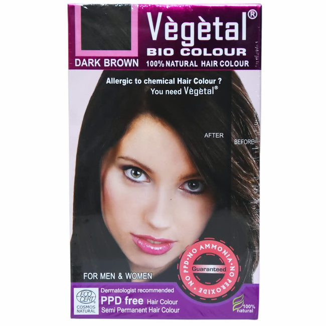 Vegetal Bio Dark Brown Hair Color 50g Ammonia-Free Organic Kit Main Image