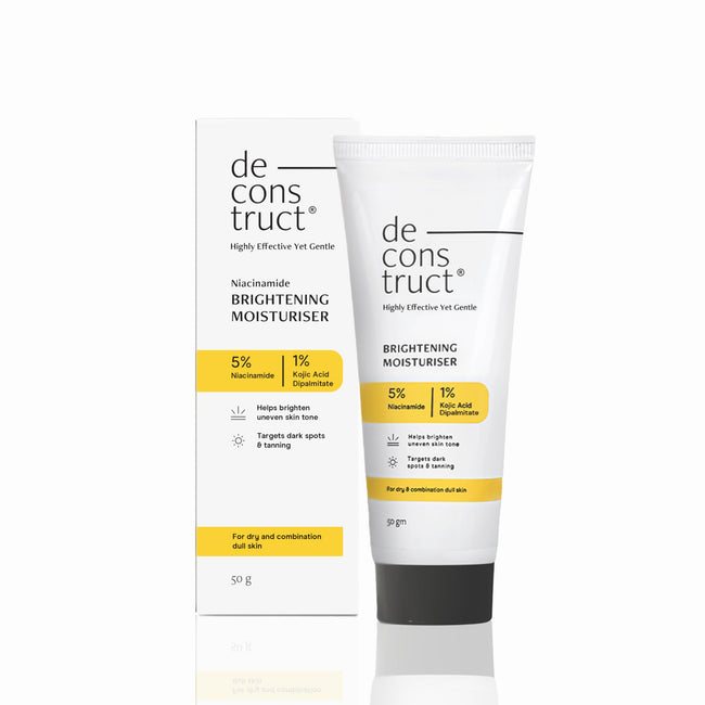 Deconstruct Niacinamide Brightening Face Moisturizer 5% Niacinamide + 1% Kojic Acid + 5% Vitamin C Hover Image