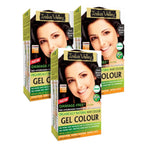 Indus Valley Natural Gel Hair Color Medium Brown 220ml Ammonia-Free