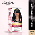L'Oreal Paris Excellence Hair Color Small Pack No.1, Natural Black, 25ml+25g