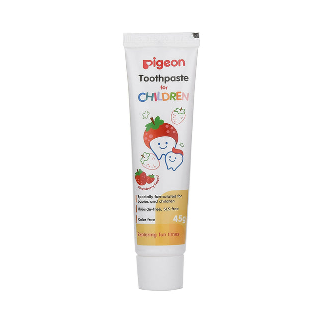Pigeon Strawberry Toothpaste for Kids Hover Image