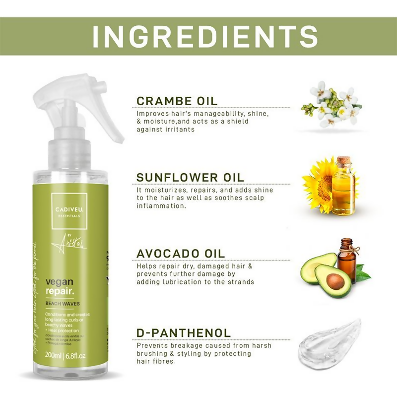 Cadiveu Vegan Repair Beach Waves