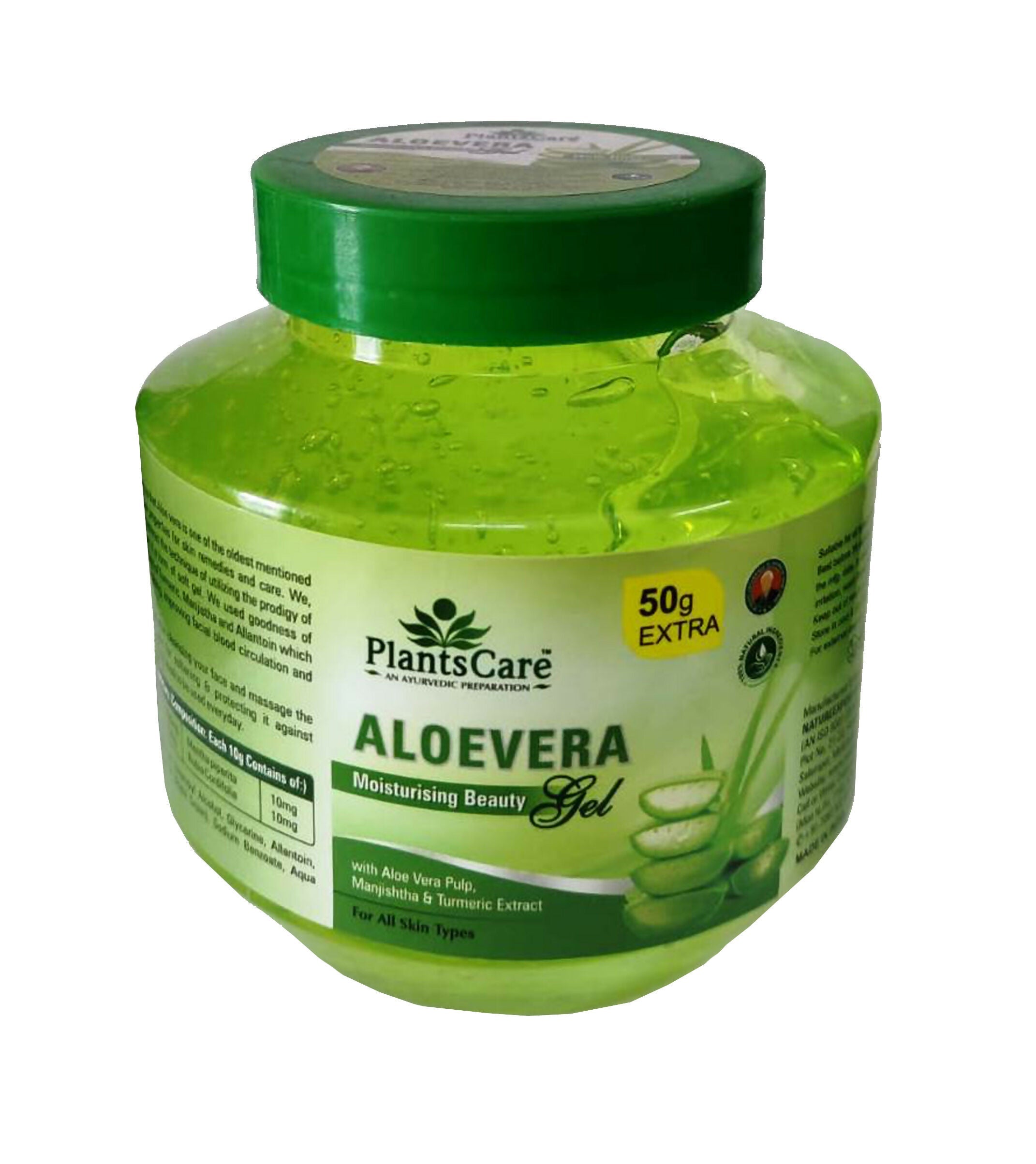 Plants Care Aloevera Moisturising Beauty Gel