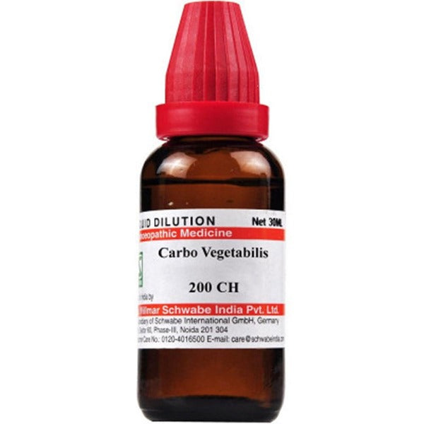Dr. Willmar Schwabe India Carbo Vegetabilis Dilution Main Image