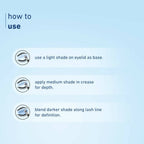 Plum In Your Element Eyeshadow Palette Easy to Blend 6-in-1 Palette 02 Water