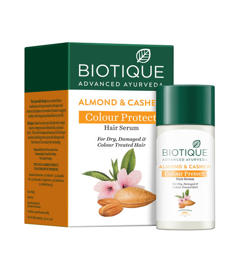 Biotique Advanced Ayurveda Bio Almond and Cashew Fresh Replenishing Hair Serum Hover Image