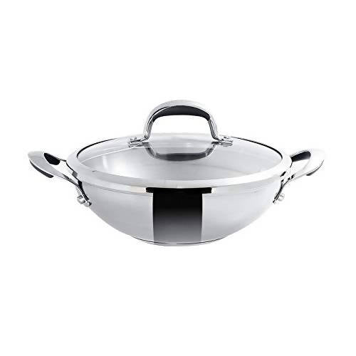 Meyer Select Stainless Steel Covered Kadai Hover Image