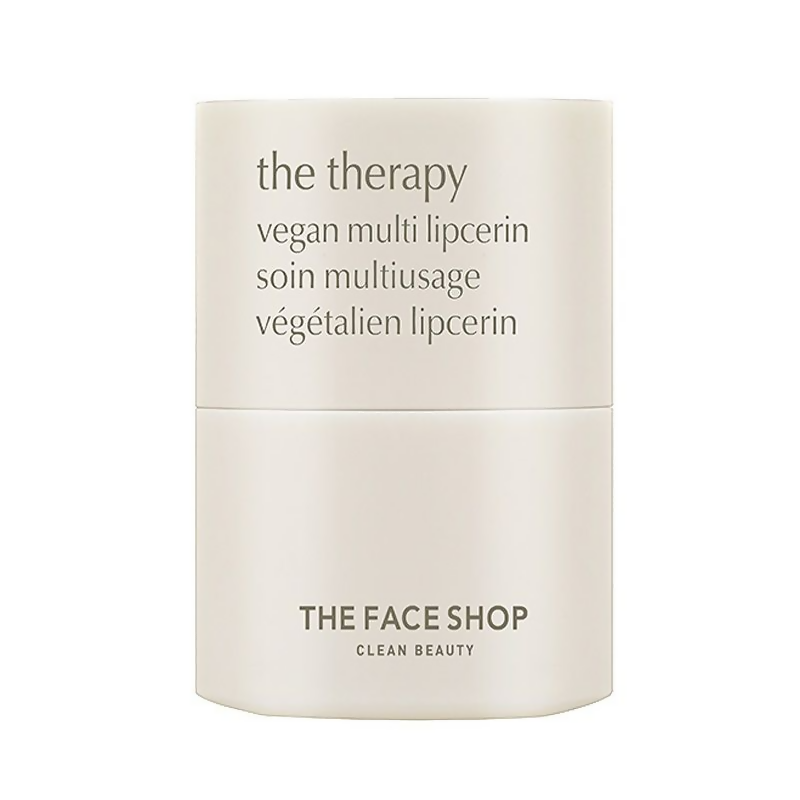 The Face Shop The Therapy Lipcerin, 12HR Moisture Lip Mask, Balm & Scrub