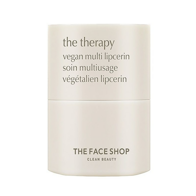 The Face Shop The Therapy Lipcerin, 12HR Moisture Lip Mask, Balm & Scrub Hover Image