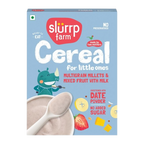 Slurrp Farm Multigrain Millets and Mixed Fruit Cereal with Milk