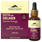 Rasayanam Liquid Biotin & Collagen for Hair Growth